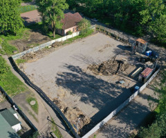 Устройство песчано-щебеночной подушки  ЖК «Куралёва». Вид 3 (01.06.2021)