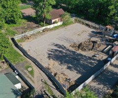 Устройство песчано-щебеночной подушки  ЖК «Куралёва». Вид 4 (01.06.2021)